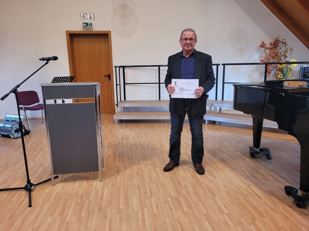 &Uuml;bergabe F&ouml;rderscheck Budokan e. V. - F&ouml;rdersumme: 458,10 Euro